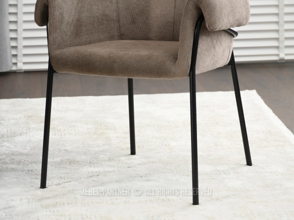 Wymiary krzesła tapicerowanego MATIAS